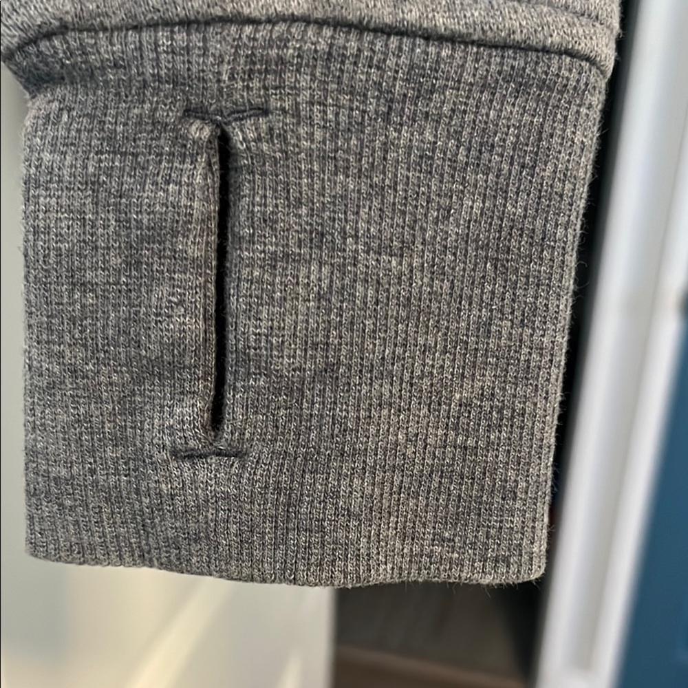 Gray Zip-Up Jacket - image 4